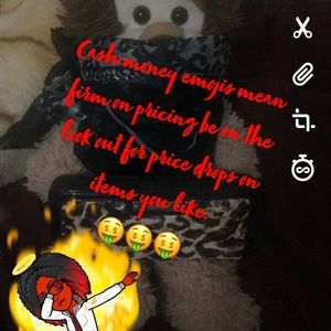 When you see me 🤑or💸 that just means FIRM PRICE